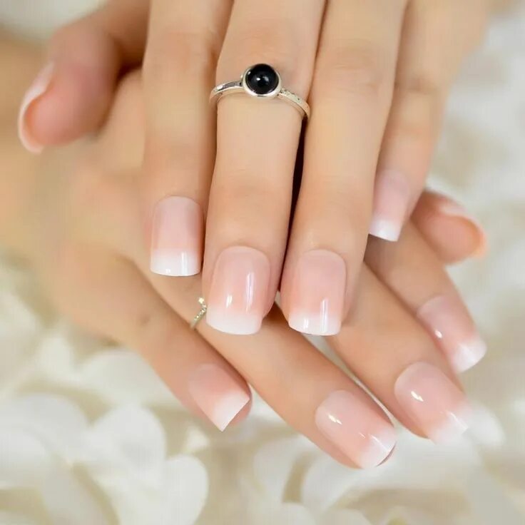 Потайной френч маникюр фото Pin on French Nails