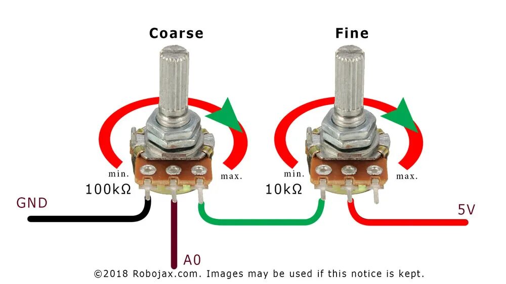 Потенциометр распайка Robojax Arduino Relay timer V 1.0 Robojax.com