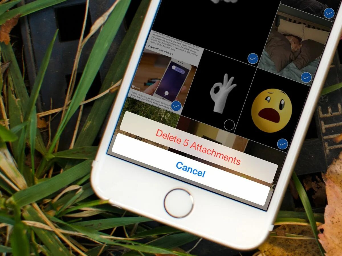 Потеря фото на айфоне How to delete multiple photos and videos at once in Messages for iPhone and iPad