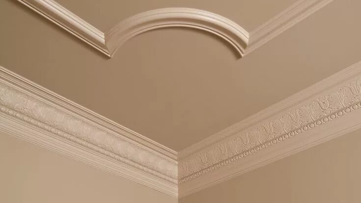 Потолки багетами фото Types of Decorative Mouldings Guide Ceiling trim, False ceiling, False ceiling d