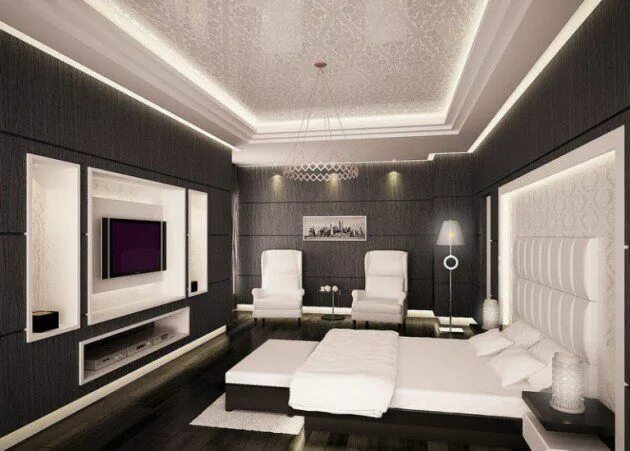 Потолки дизайн 2023 фото современные 18 Luxury Interior Designs That Will Leave You Speechless White bedroom design, 