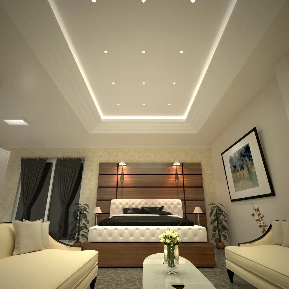 Потолки фото дизайн Proposed interior 3D ( ceiling design) :: Behance