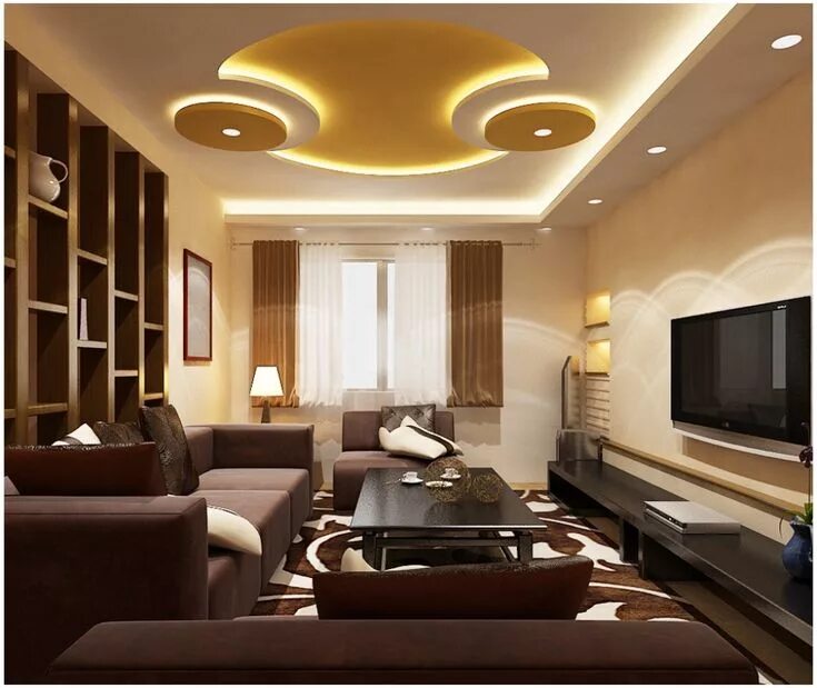 Потолки гипсокартон дизайн для зала фото False Ceiling Design Simple false ceiling design, False ceiling design, Pop fals