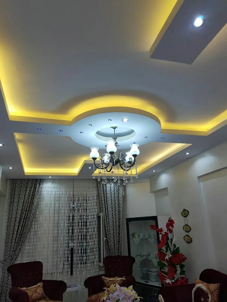 Потолки гипсокартон дизайн для зала фото Pin on cellings Ceiling design, Bedroom false ceiling design, False ceiling desi