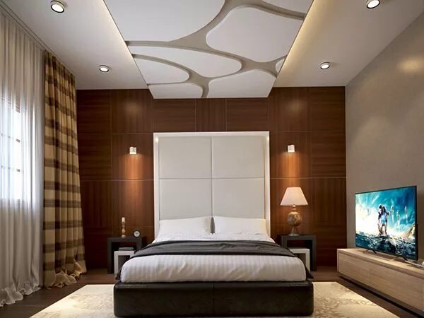 Потолки гипсокартон дизайн фото спальня villa interior on Behance bathroom furniture ideas in 2019 Bedroom false ceiling