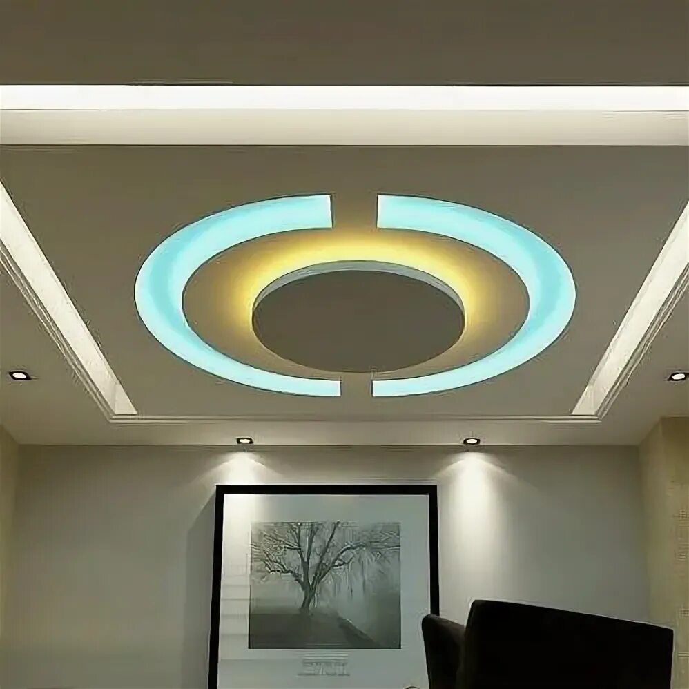 Потолки из гипсокартона с подсветкой фото дизайн TUKANG PLAFON GYPSUM CIBINONG: Biaya pasang plafon gypsum cibinong Ceiling desig