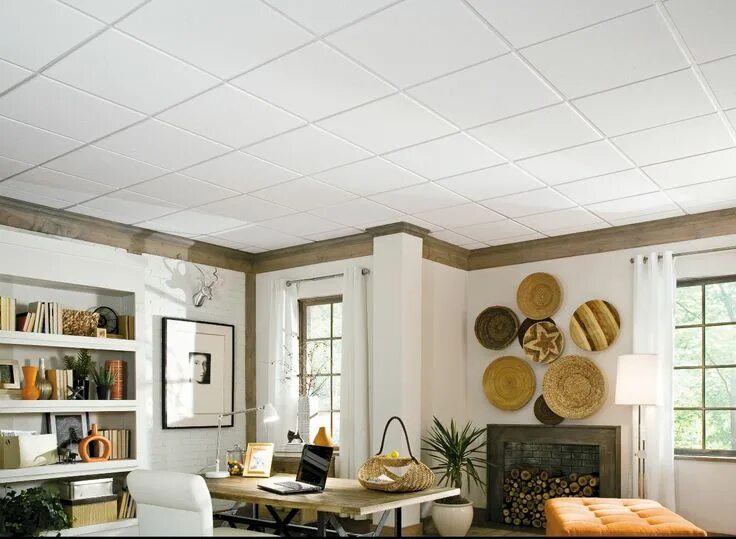 Потолки материалы и фото Photo Gallery Basement ceiling ideas cheap, Smooth ceiling, Acoustic ceiling til