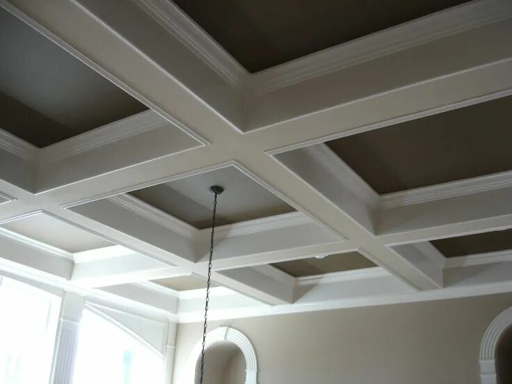 Потолки материалы и фото Love this ceiling! Diy ceiling, Coffered ceiling design, Coffered ceiling