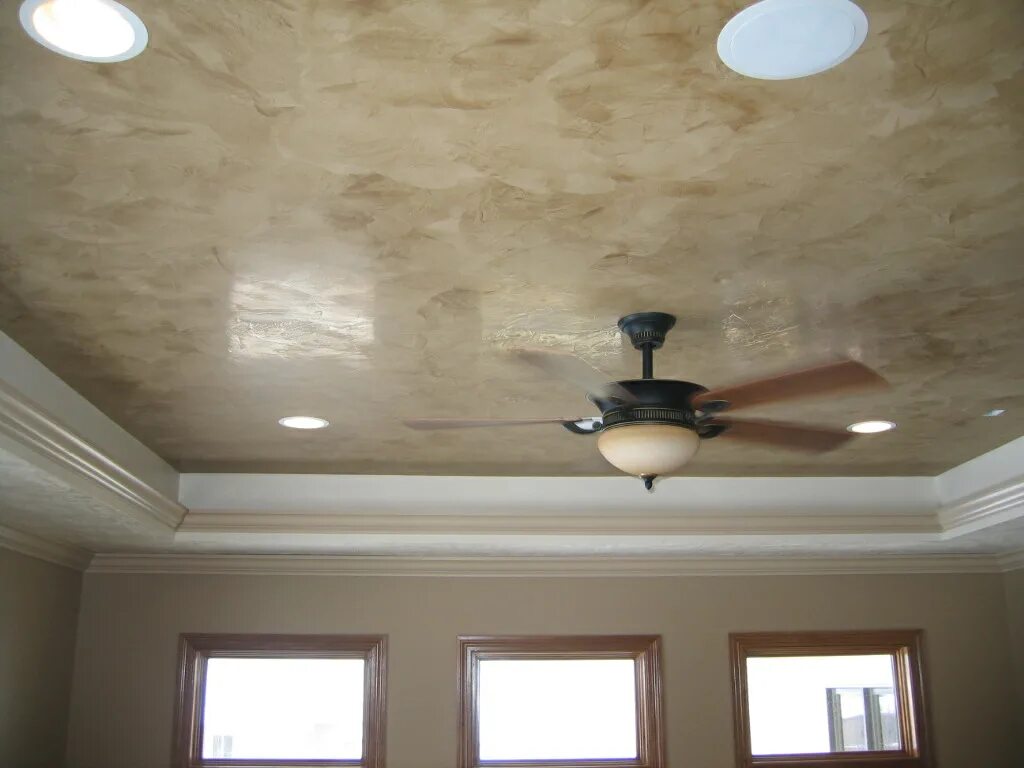 Потолки венецианская штукатурка фото Tray Ceiling - Italian Venetian Plaster - Bella Faux Finis. Flickr