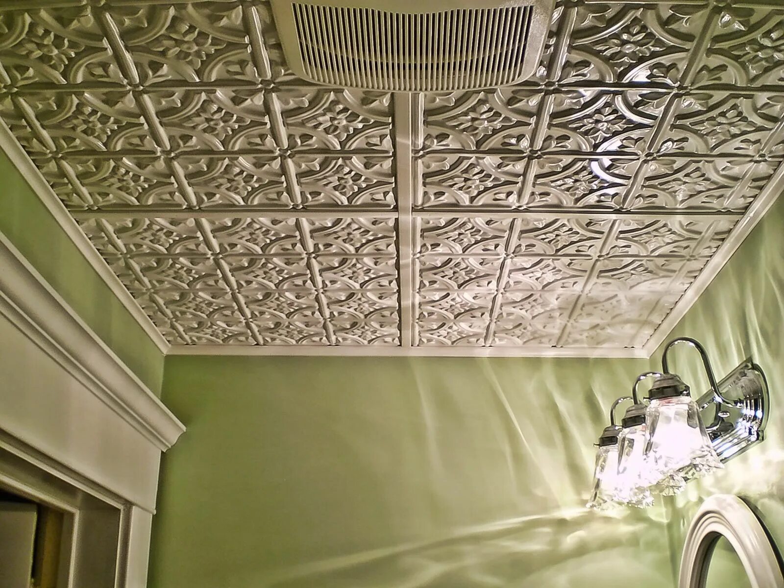 Потолочная плитка на стенах в интерьере Pin on Ceiling Tiles