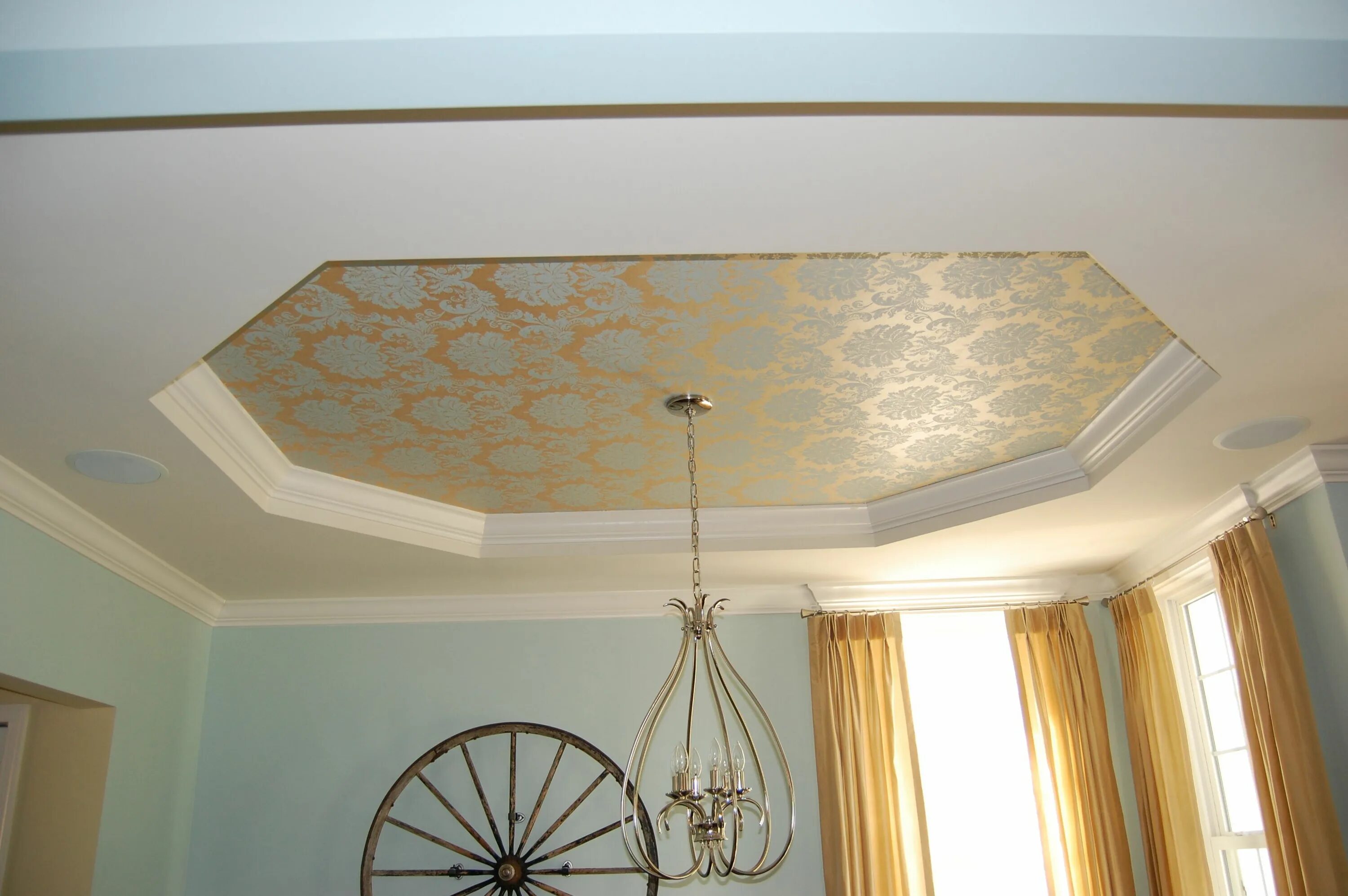 Потолочная потолки фото Creative Solutions for Tray Ceilings Tray ceiling, Ceiling design, Painted ceili