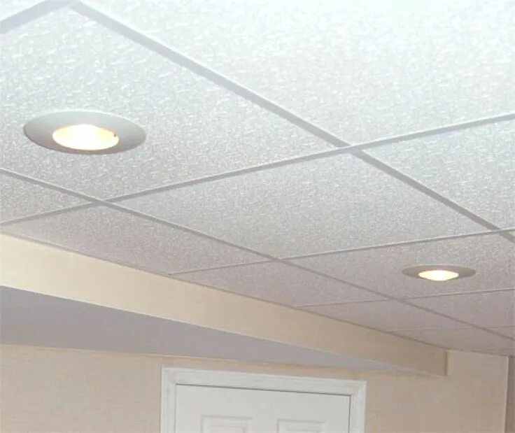 Потолочная потолки фото Drop Ceiling Recessed Lighting