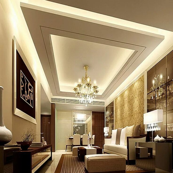 Потолочные дизайны фото 70 Unique Ceiling Design Ideas for Your Living Room Simple false ceiling design,