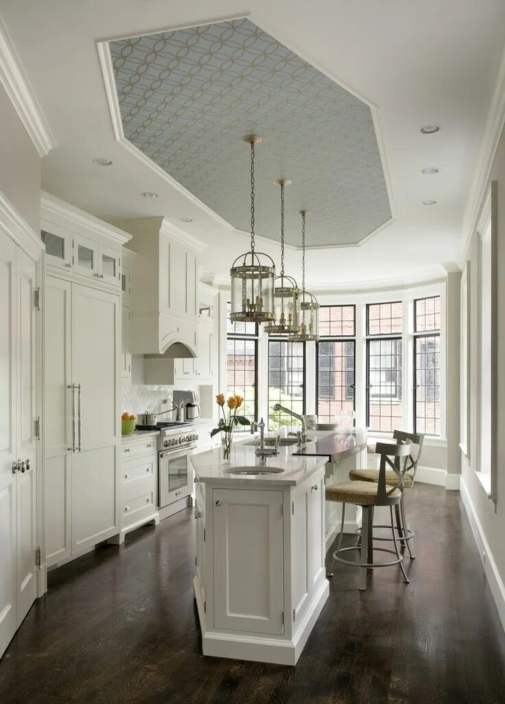 Потолочные обои на кухню фото Pin on Smoking Hot Kitchens