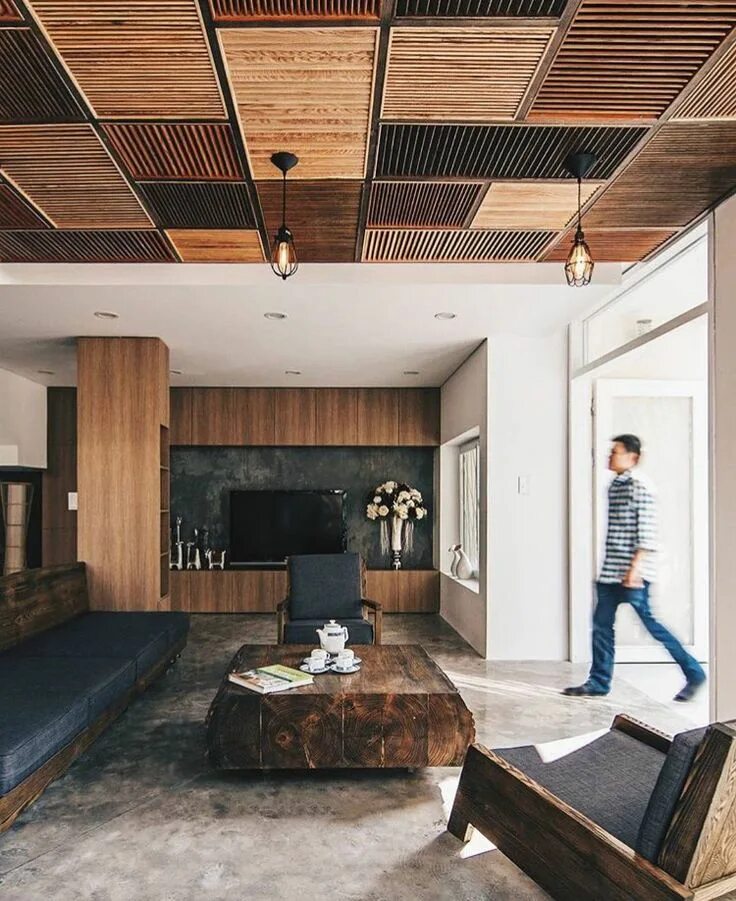 Потолок деревянный фото дизайн Pin by Kelly Carpenter on Architecture Wooden ceiling design, False ceiling desi