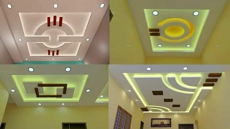 Потолок фигура гипсокартон фото зал 35 Contoh Gambar Plafon Rumah Minimalis Terbaru Ceiling design bedroom, Simple c