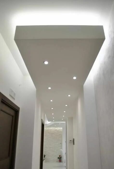 Потолок гипсокартон фото коридор homify False ceiling design, False ceiling for hall, False ceiling