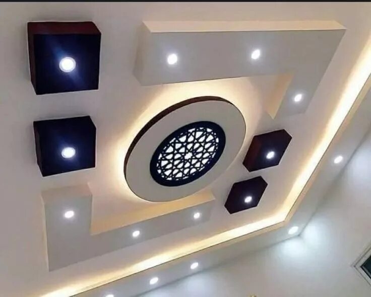 Потолок гипсокартон фото узбекистан Pin op fall ceiling Plafondontwerp, Vals plafond, Plafond decor