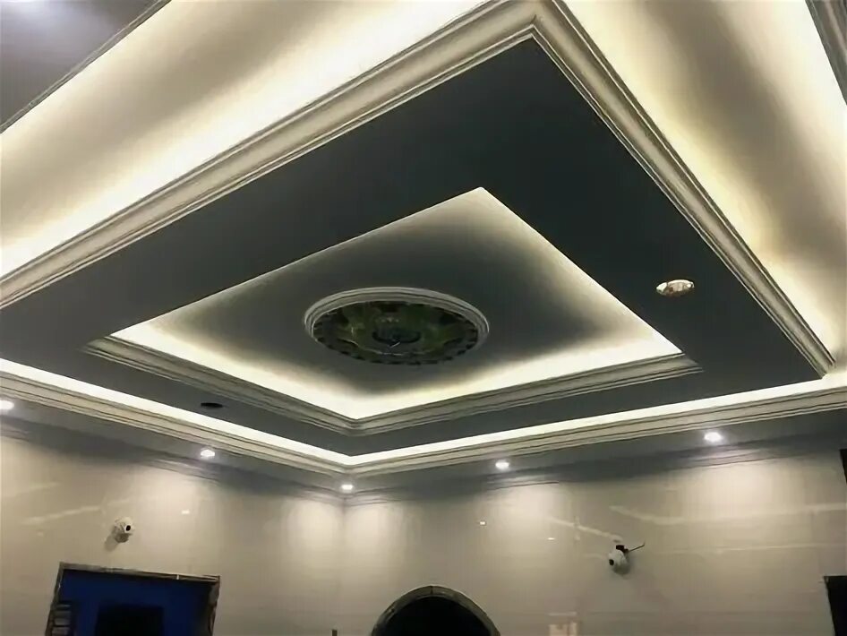 Потолок из гипсокартона фото Pin on Jer Yousef appartement False ceiling design, Ceiling design bedroom, Fals