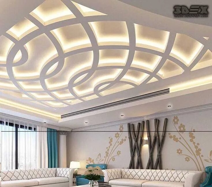 Потолок из гипсокартона фото дизайн Latest false ceiling designs for hall Modern POP design for living room 2018 The