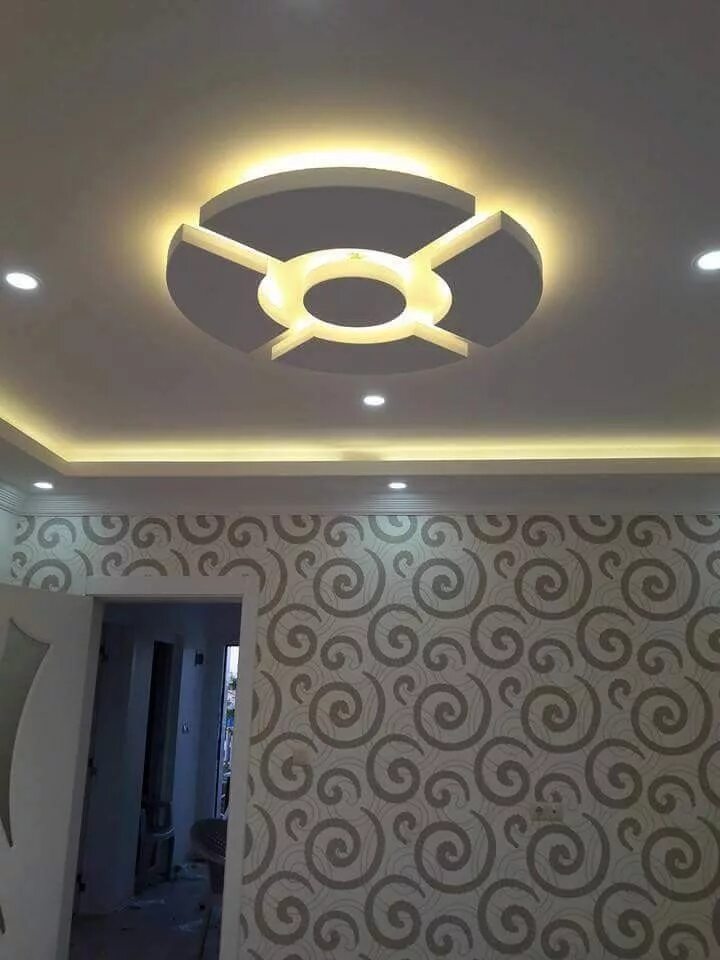 Потолок из гипсокартона фото таджикистане Pin on dekorasyon Ceiling light design, Simple ceiling design, Ceiling design