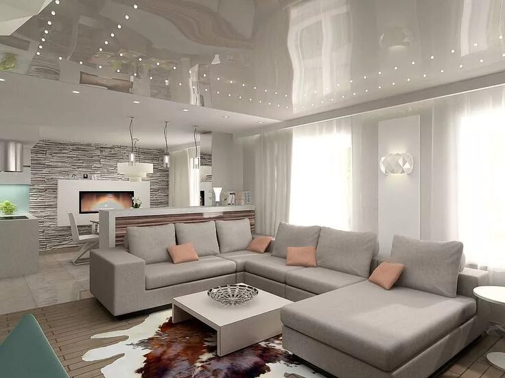 Потолок кухня гостиная дизайн натяжные Stretch ceiling design, Stretch ceiling ideas, Stretch ceiling light, Stretch ce