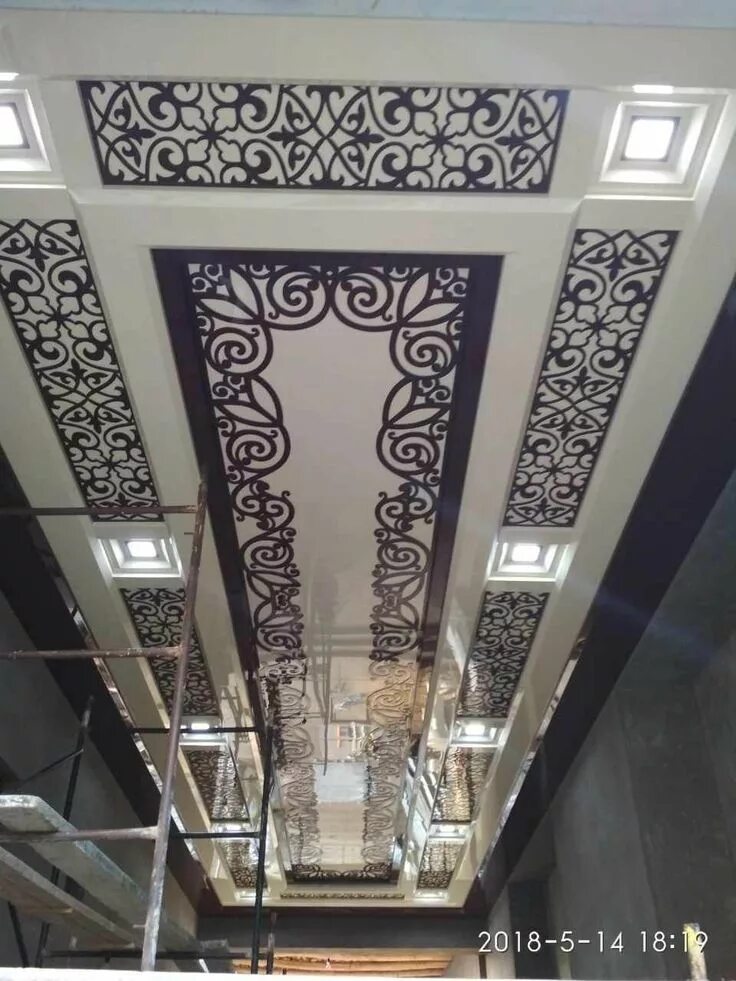 Потолок мдф фото узбекистан Металликабон Hostels design, Ceiling design, Pattern design