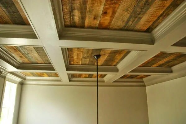 Потолок своими руками варианты фото 10 Coffered Ceiling Ideas: Create An Elegant Impression for Your Room Wooden cei