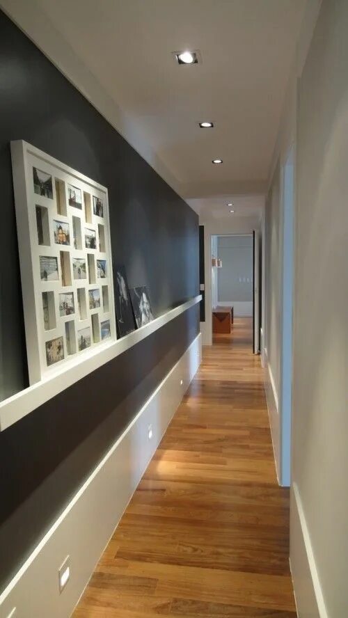 Потолок узкого коридора фото Corredor House design, Home deco, Hallway design