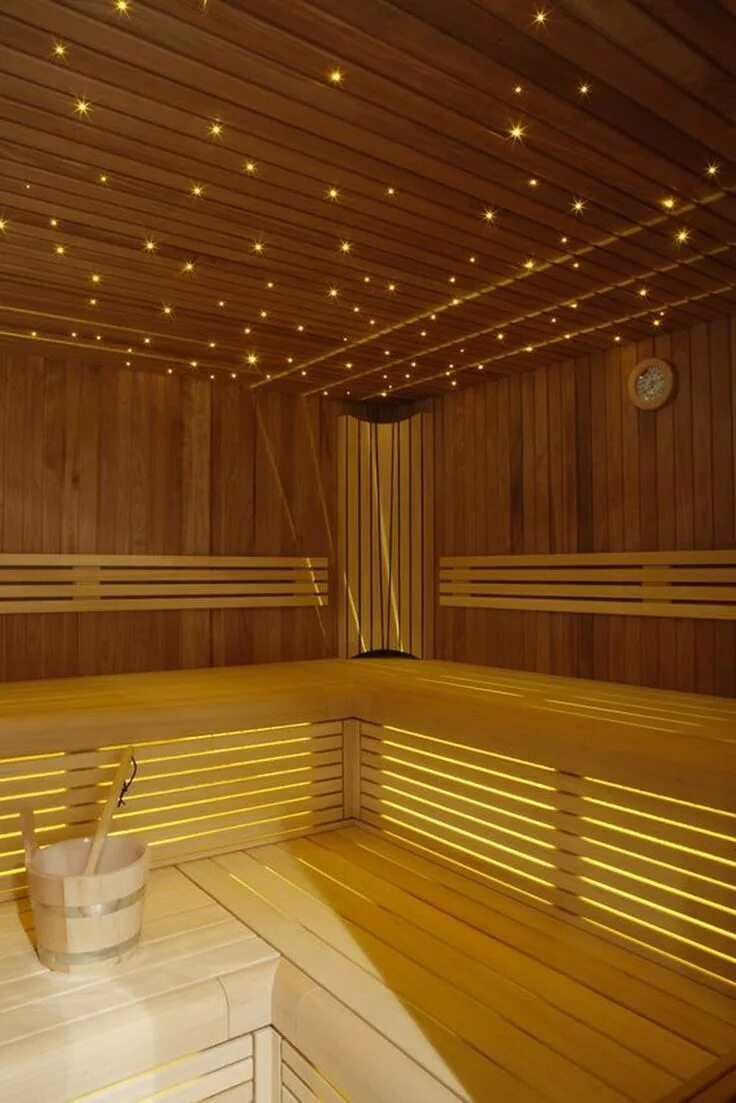 Потолок в бане фото Pin on Sauna Sauna design, Sauna diy, Sauna lights