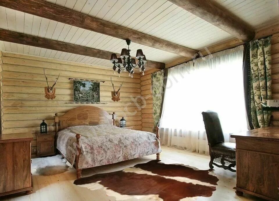 Потолок в бревенчатом доме варианты Pin on remont Home, Furniture, Wooden house