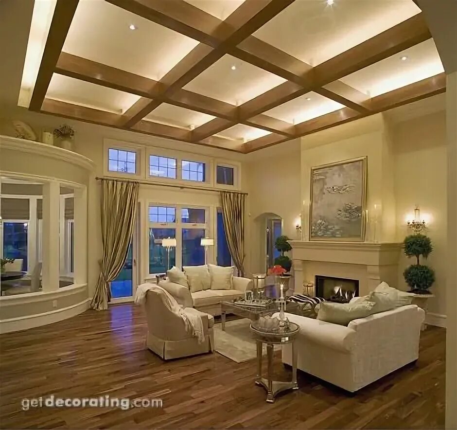 Потолок в частном доме варианты Vacation home Home ceiling, Dream living rooms, Ceiling design