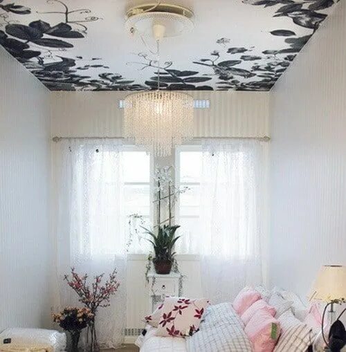 Потолок в комнате фото идеи 50 Amazing Painted Ceiling Designs & Ideas Painted ceiling, Ceiling paint design