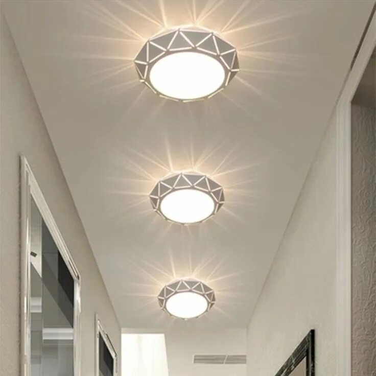 Потолок в коридоре освещение фото Modern LED Ceiling Light Corridor Light Entrance Porch Living Room Ceiling Light