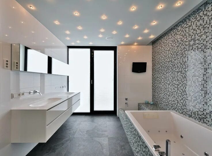 Потолок в ванной комнате дизайн интерьера Gallery of Residence Bemmel / Maxim Winkelaar + Bob Ronday - 2 Best bathroom des