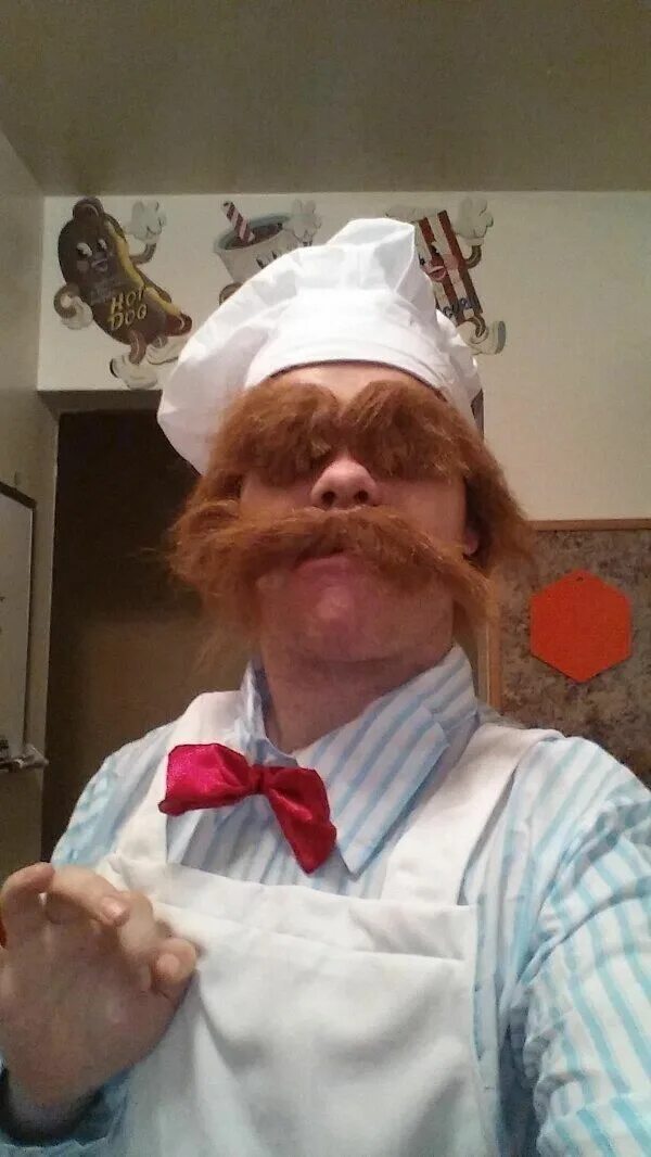 Повар смешное фото Swedish Chef Halloween Costume