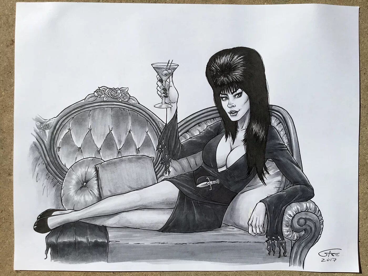 Повелительница интерьеров и генералов бесплатно Elvira Mistress of the Dark :: Behance