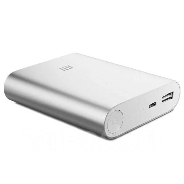 Повер банк фото Внешний АКБ 10400 Power Bank серебро (магазин "Радиотовары"), новый, в наличии. 