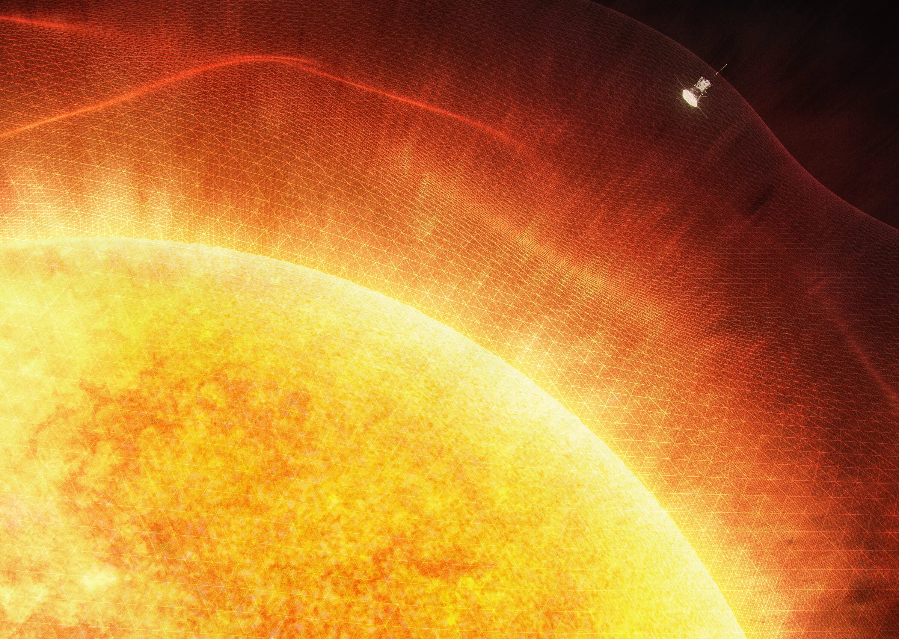 Поверхность солнца фото 2021 - Parker Solar Probe enters the magnetic atmosphere of the Sun - School of 