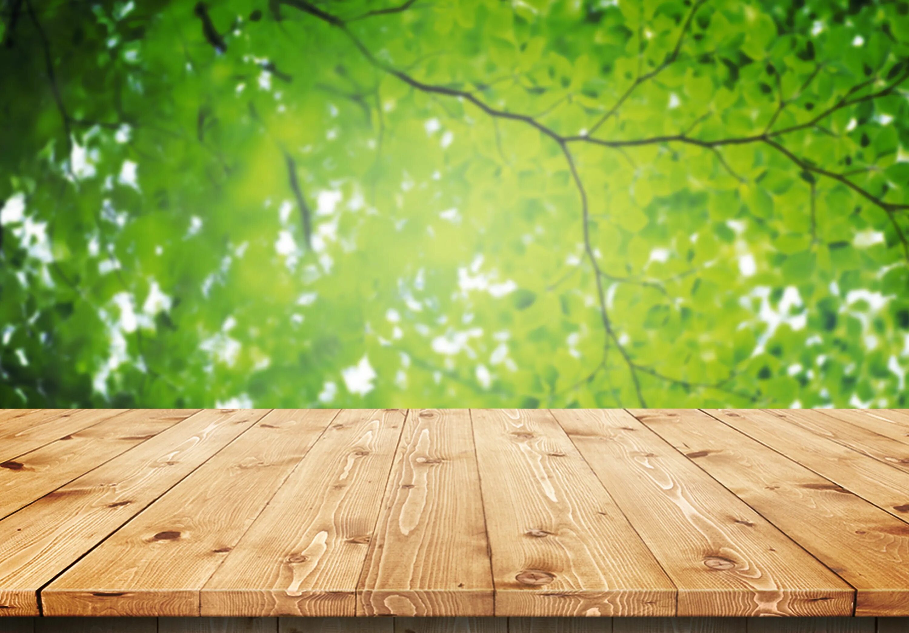 Поверхность стола фото Wood floor with blurred nature park background and summer season, use for produc