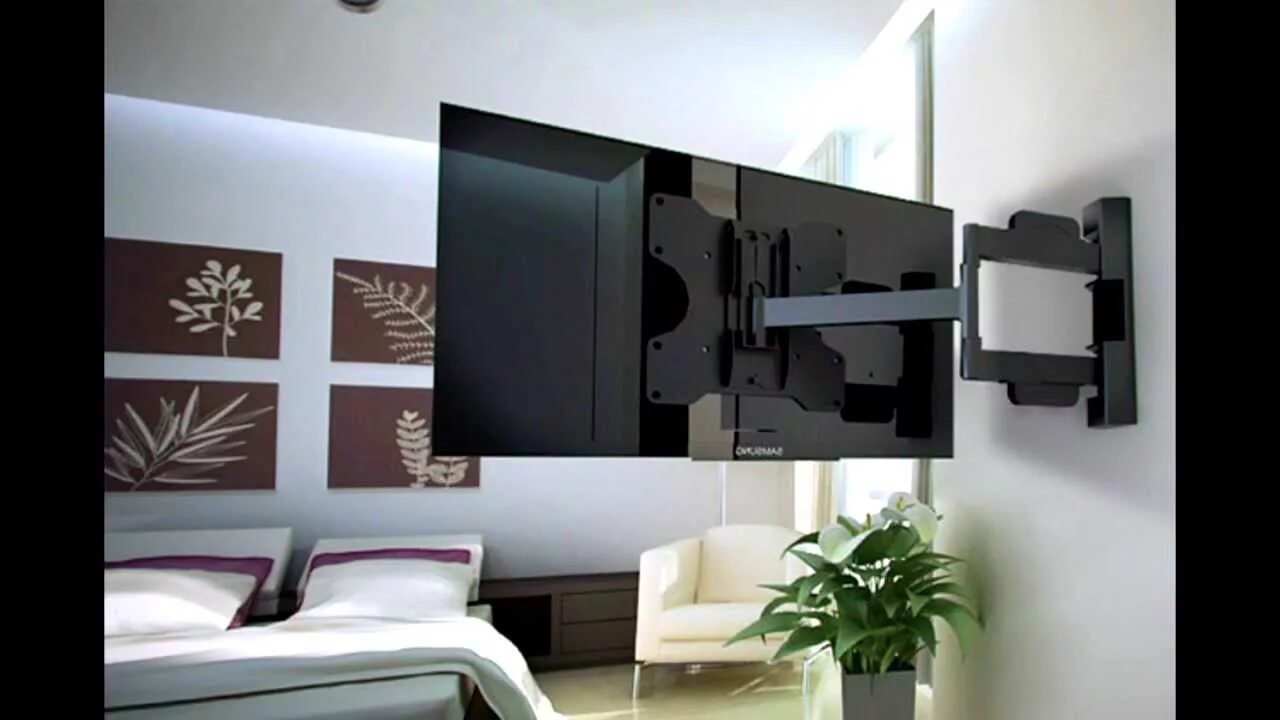 Повесить телевизор на стену фото TV WallMounting Australia - TV wallmounting ideas - YouTube