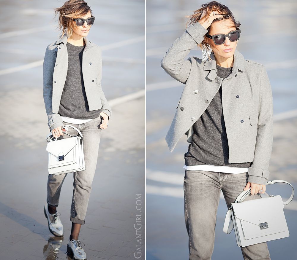 Повседневная мода фото Фактурная серость! Grey outfit, Fashion, Casual fashion