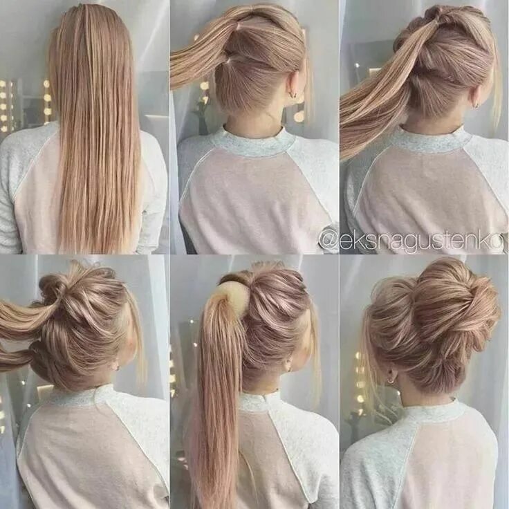 Ženstvene frizure koje je jednostavno napraviti 24sata Elegant ponytail, Ponytai