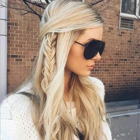 Повседневная прическа на длинные Pin by Дарья on Причёски Cool hairstyles, Long hair styles, Hair inspiration