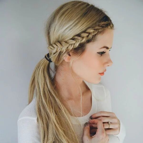 Повседневная прическа на длинные Top 10 Beauty Looks " STEAL THE LOOK Hair styles, Braided hairstyles easy, Long 