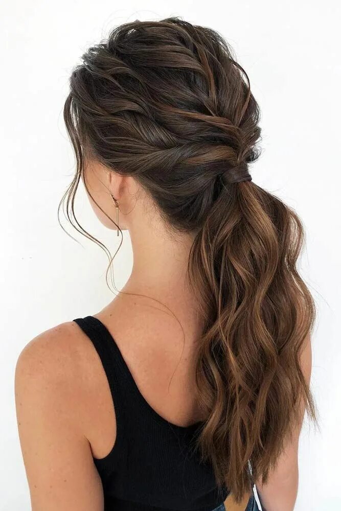 Повседневная прическа на длинные волосы для женщин 65 The Most Creative And Fascinating Ponytail Hairstyles One Could Ever See Pony