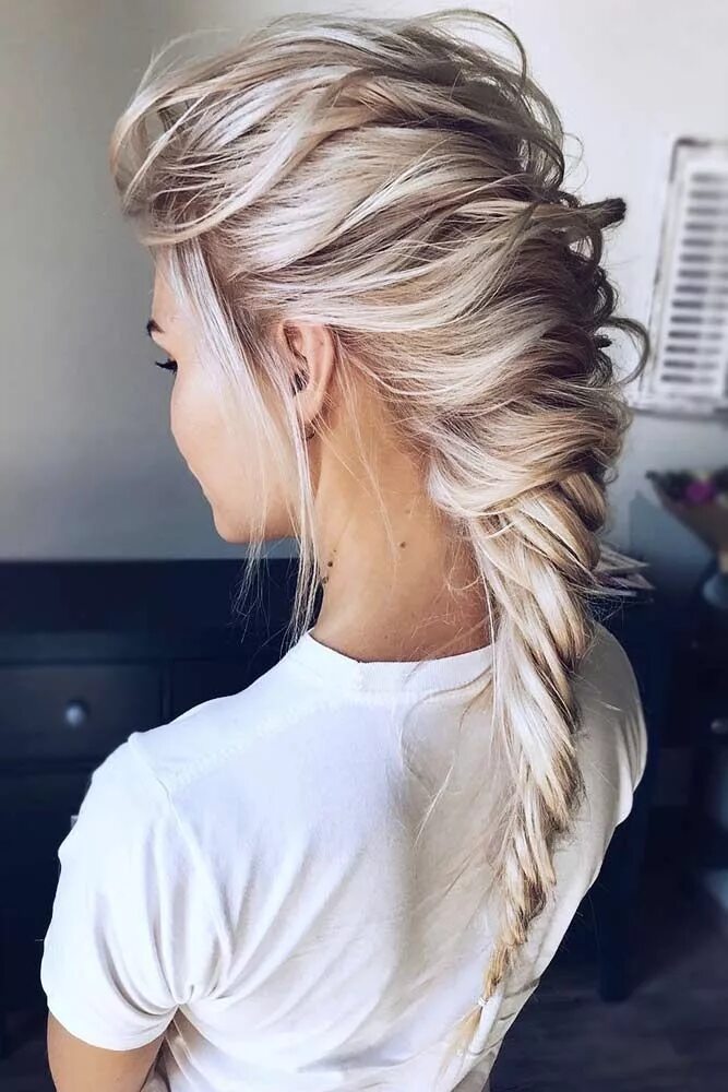 Повседневная прическа на длинные волосы для женщин 35 Unique Fall Hairstyles - Best Autumn Trends Long hair styles, Braids for long