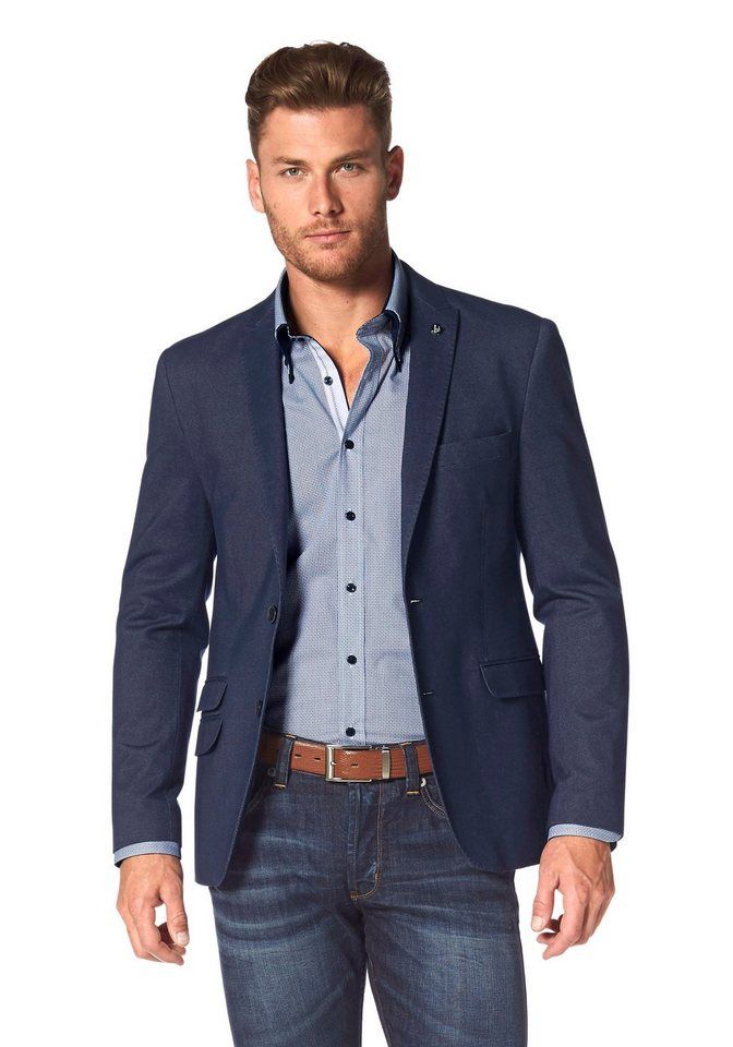 Повседневные пиджаки мужские под джинсы фото #Bruno #Banani #Herren #Bruno #Banani #Jerseysakko #blau Materialzusammensetzung