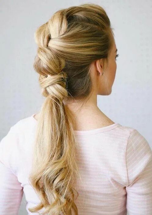 Повседневные прически на длинные волосы девушке Women Hairstyle Long hair styles, Womens hairstyles, Prom hairstyles for long ha