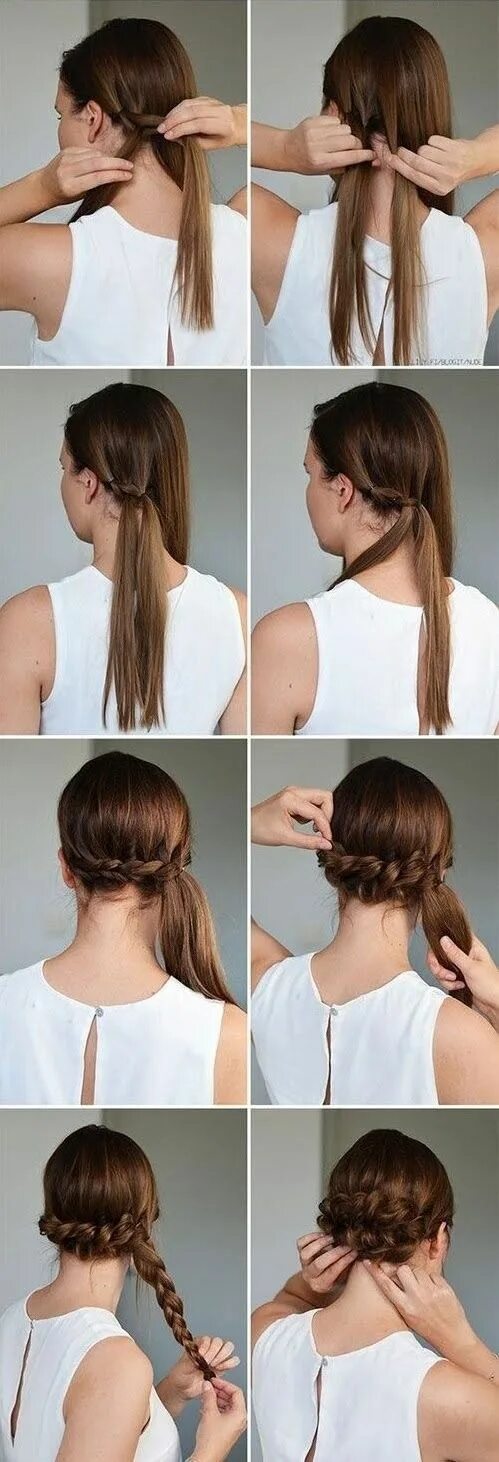 9 Easy Hairstyles For Medium Hair To Do At Home Office hairstyles, Long hair sty